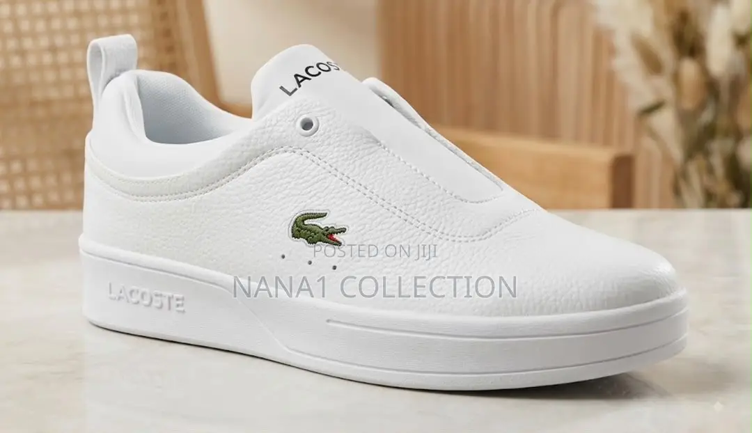 Lacoste Slip - On Leather Sneakers