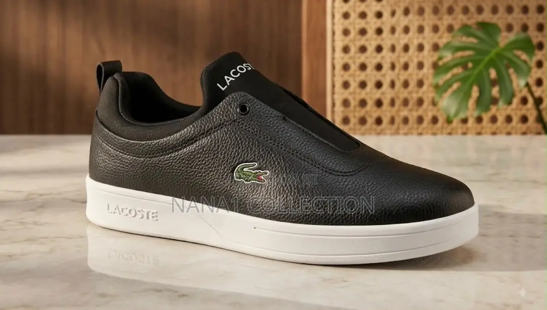 Lacoste Slip - On Leather Sneakers
