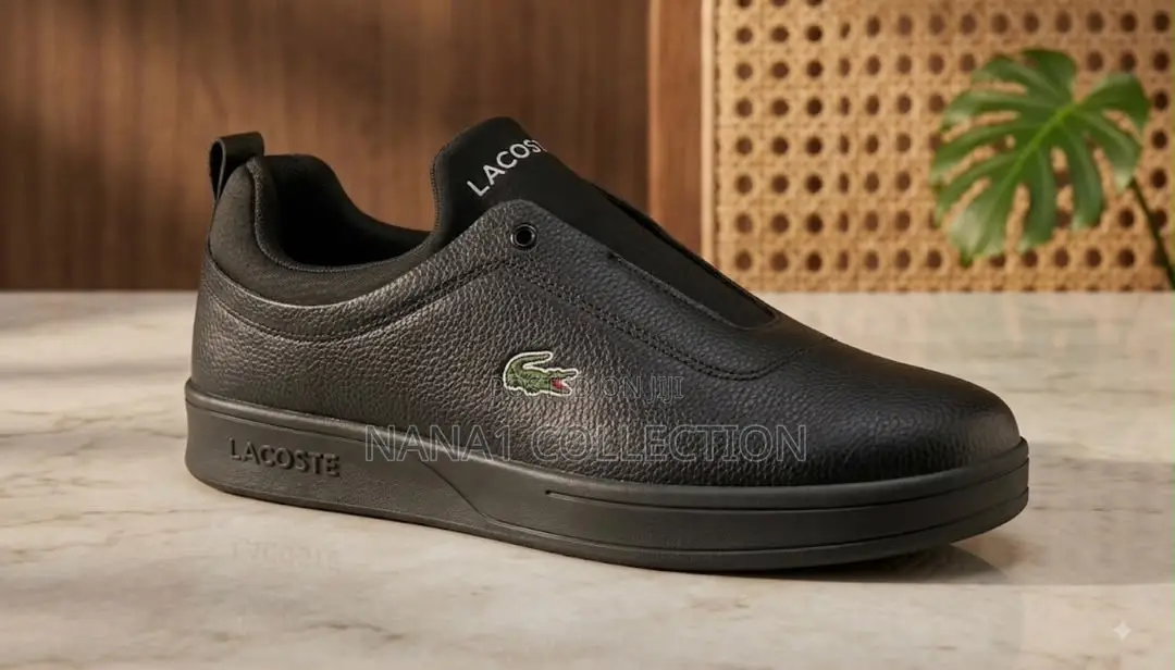 Lacoste Slip - On Leather Sneakers