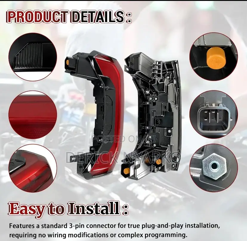 Toyota Tundra 2023-2025 LED Taillight