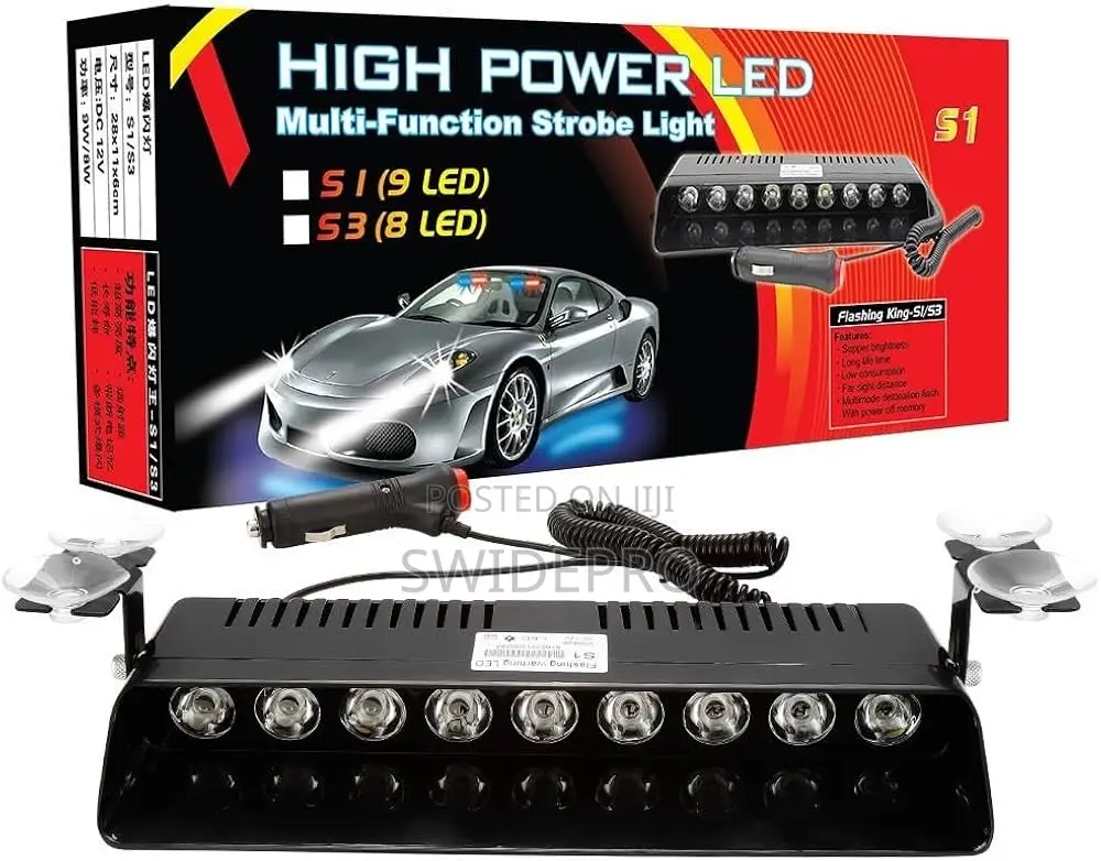High Power LED Multi-Function Strobe Lights