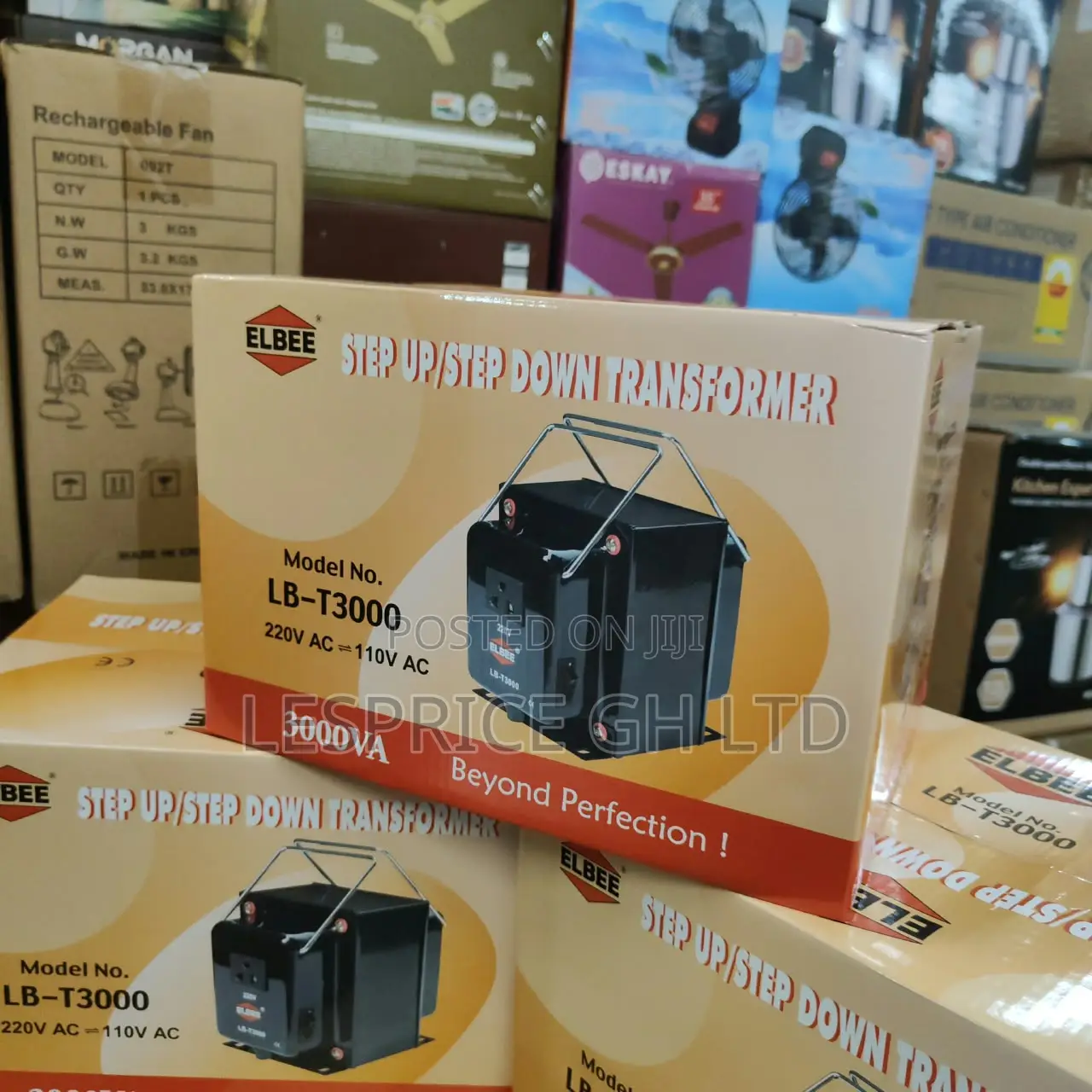 Topmost Top Quality 3000W Step Up & Down Transformer From Elbee