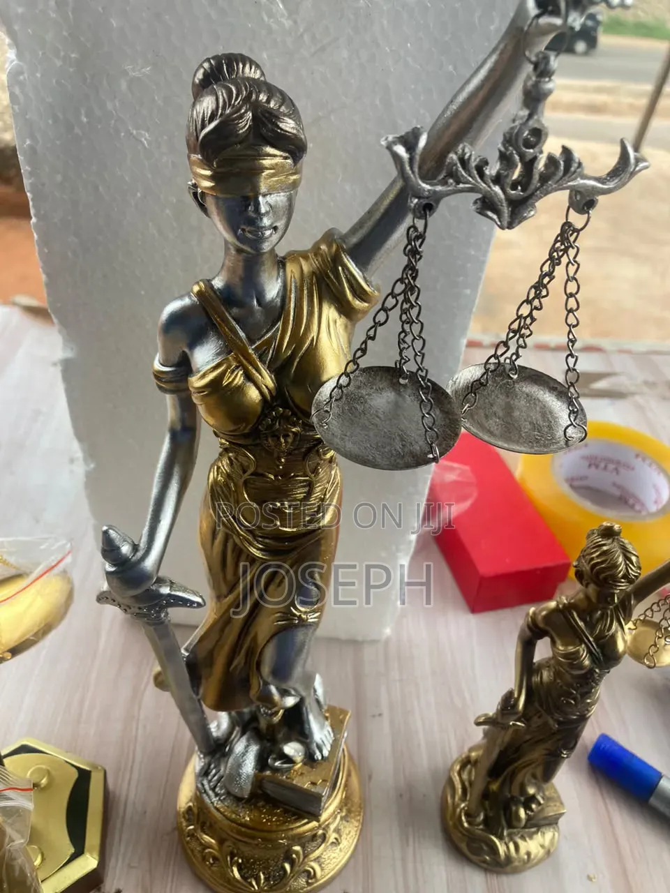 Goddess of Justice Bronze Statue