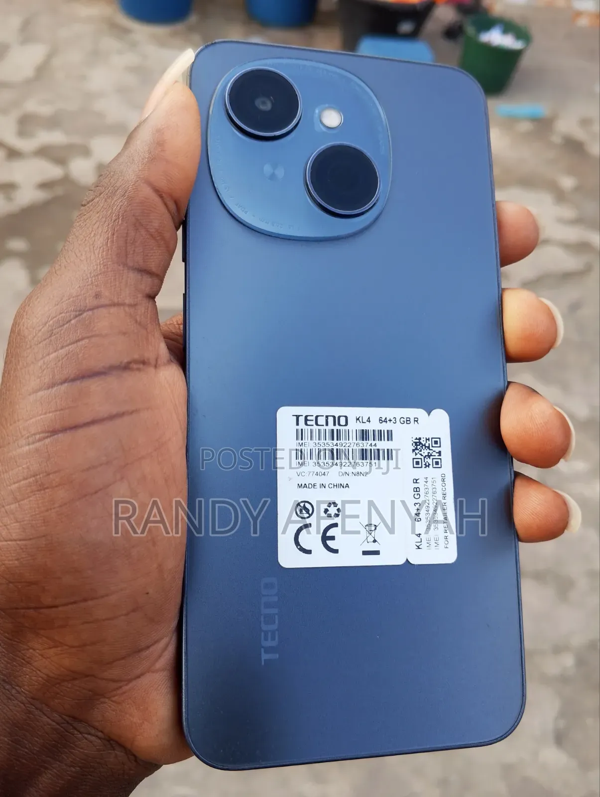 Tecno Pop 9 64 GB Black