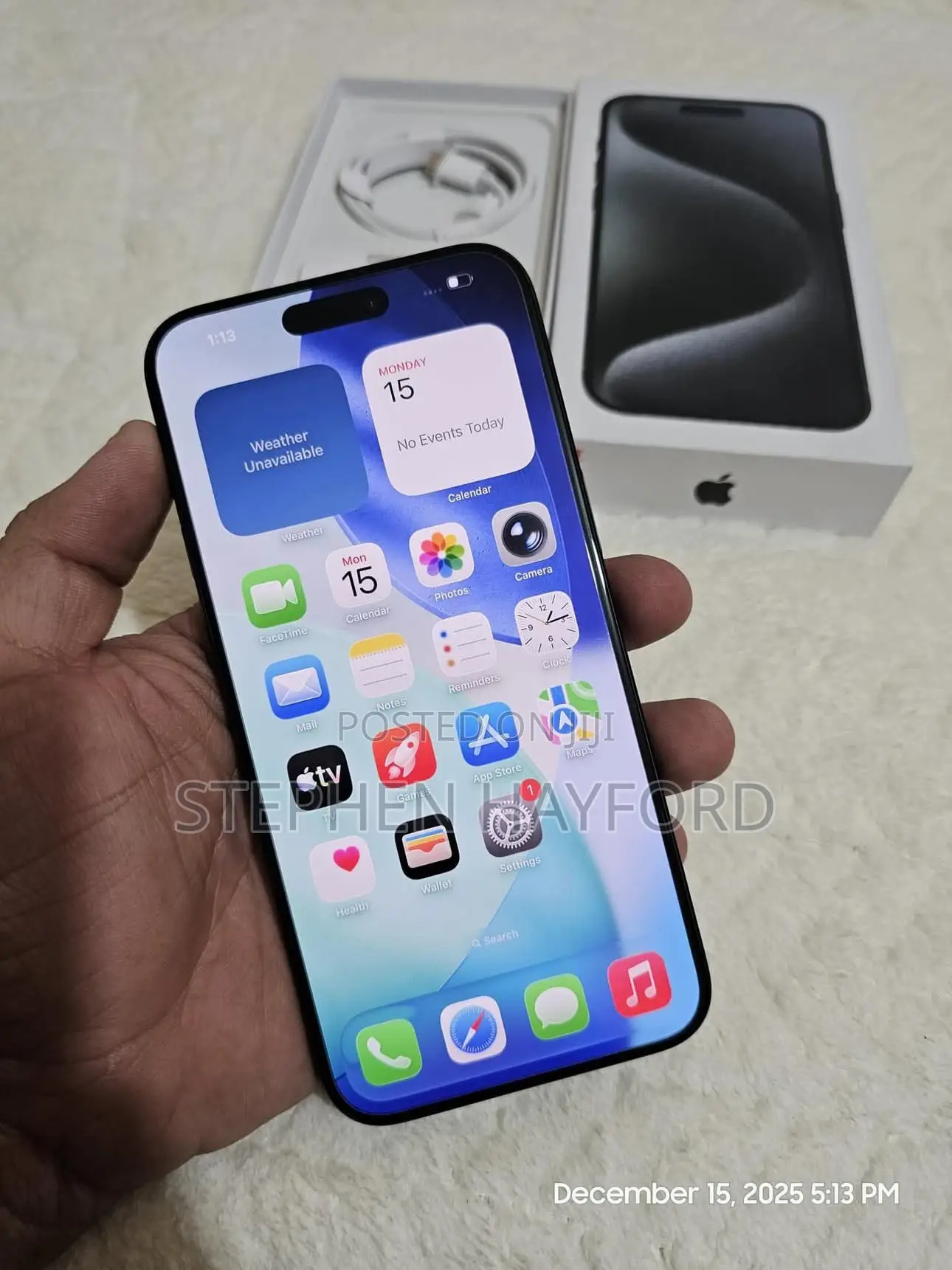 Apple iPhone 15 Pro Max 256 GB Blue