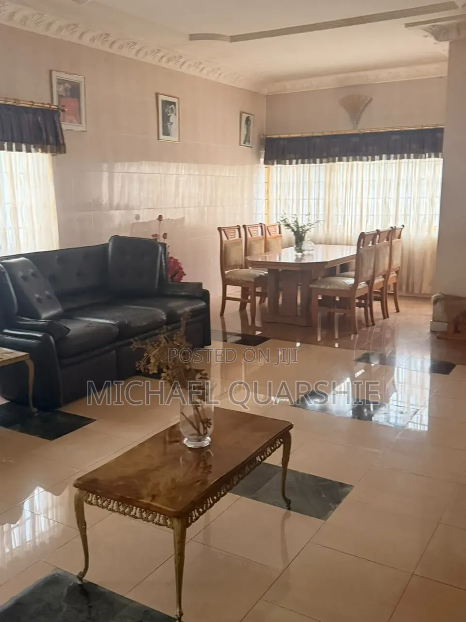 Furnished 5bdrm House in Ofankor Barrier for rent