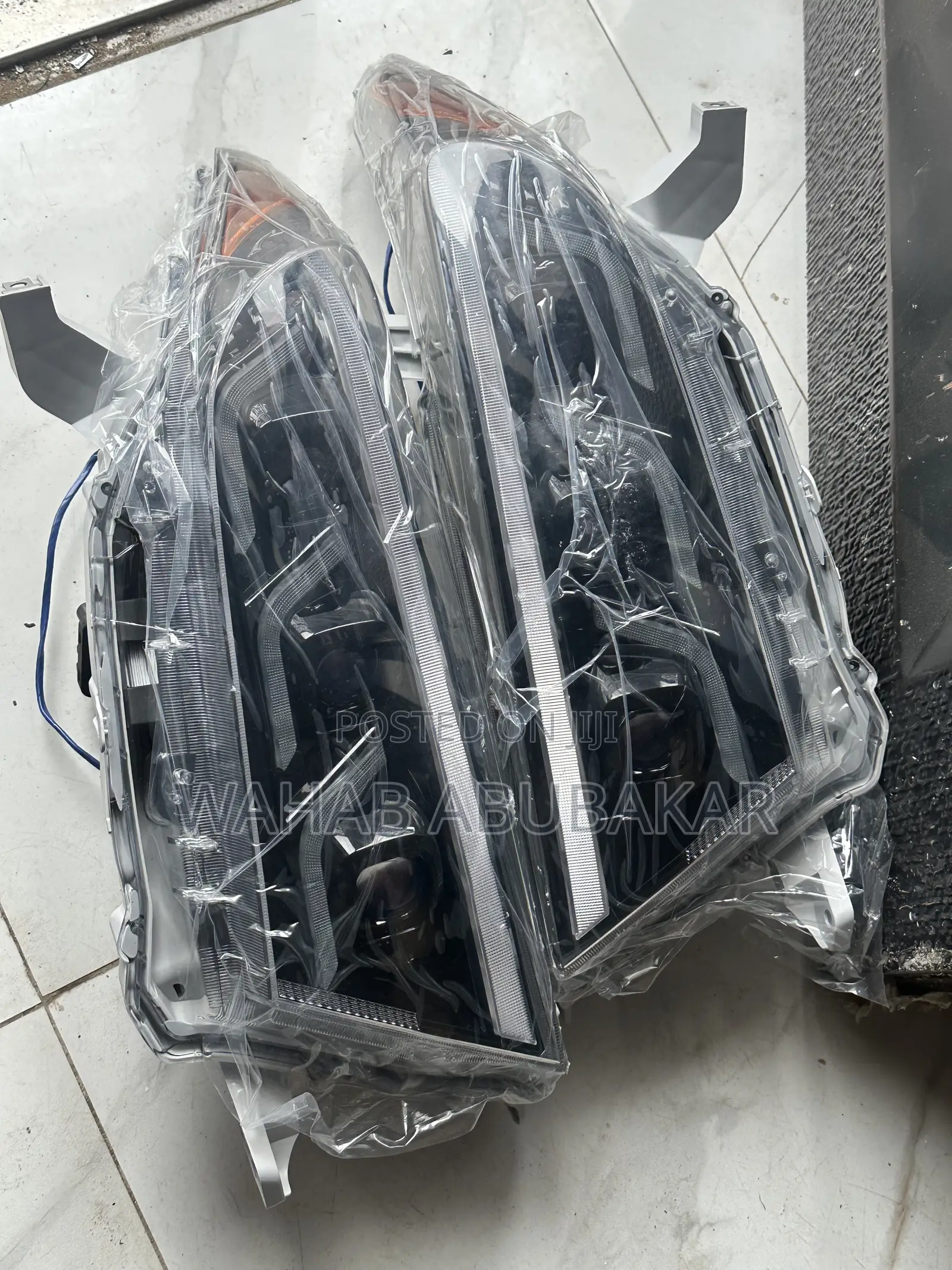 Toyota Highlander 2012 Headlights Pair Spec