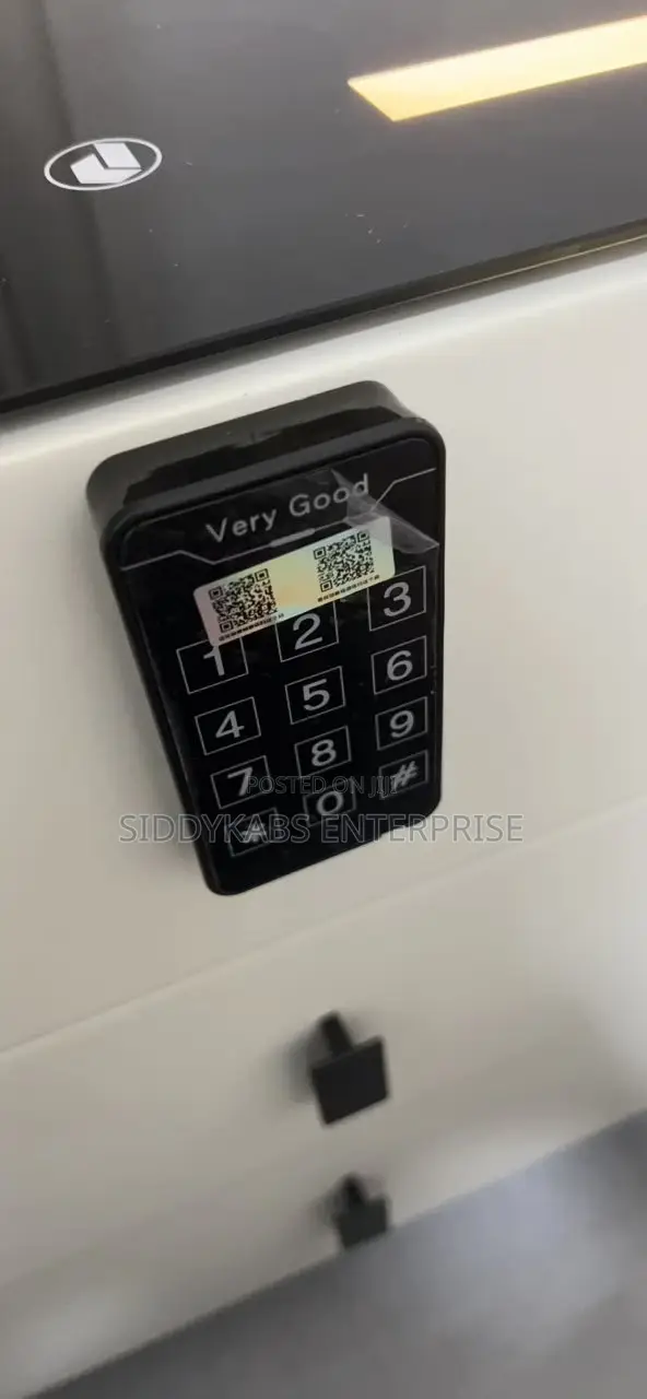 Smart Bedside Table With Wireless Charging, Bluetooth & a Keypad Lock