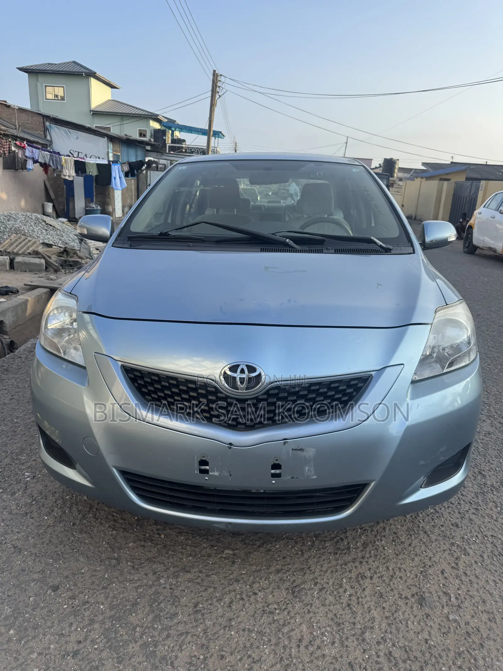 Toyota Belta 2012 Blue