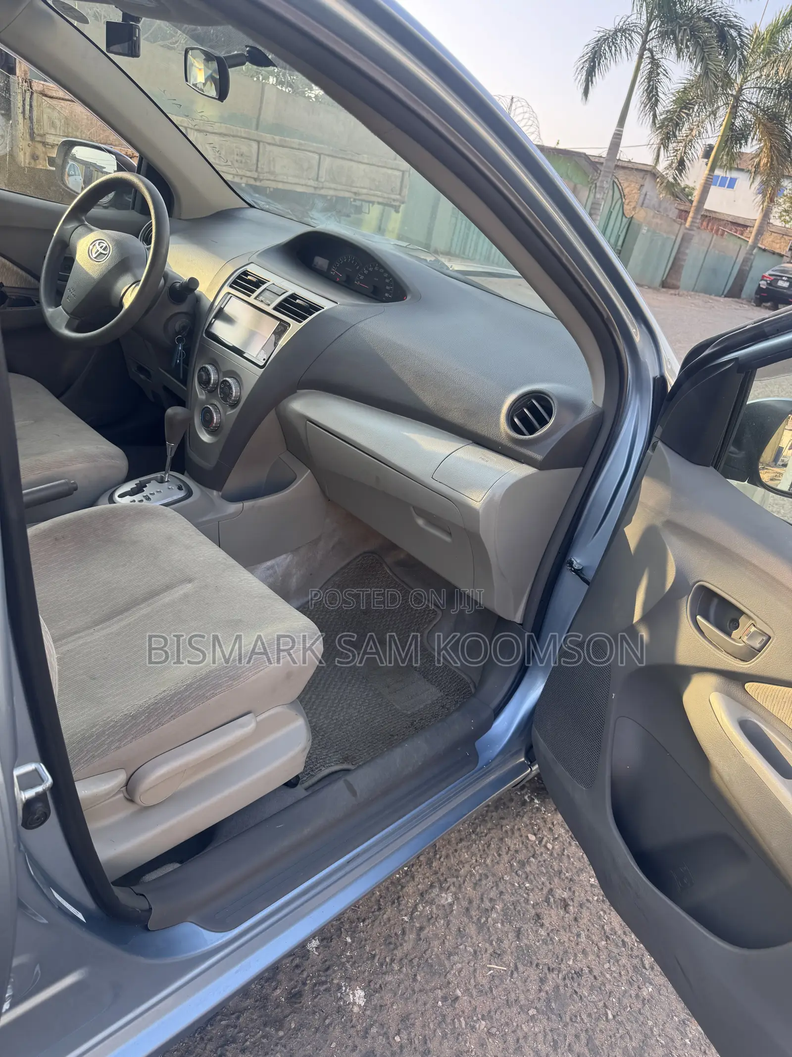 Toyota Belta 2012 Blue