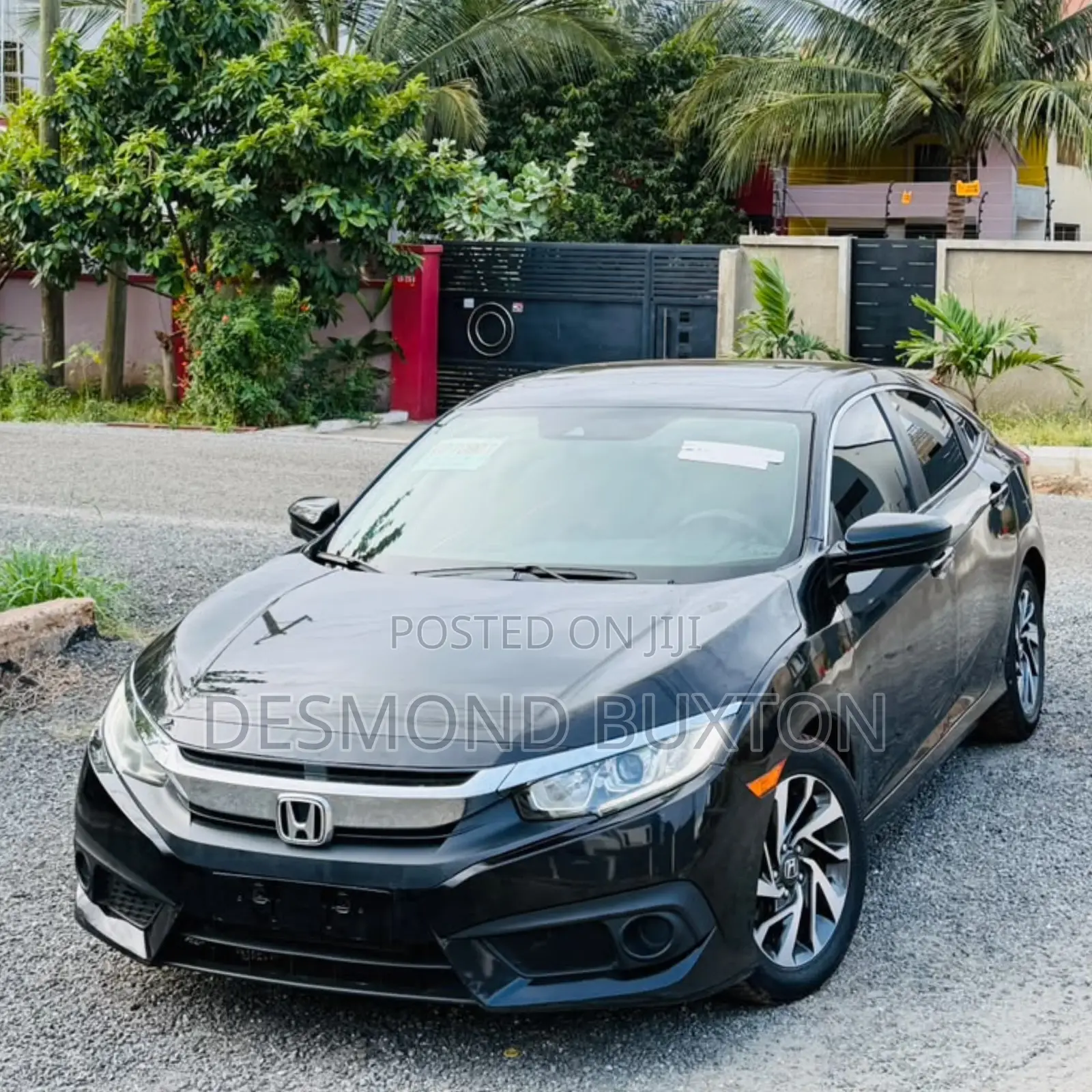 Honda Civic EX 4dr Sedan (2.0L 4cyl) 2017 Black