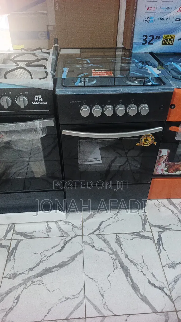 Volcano 5c.Gl Gas Oven 4 Burner Manual Ignition – 50x50cm