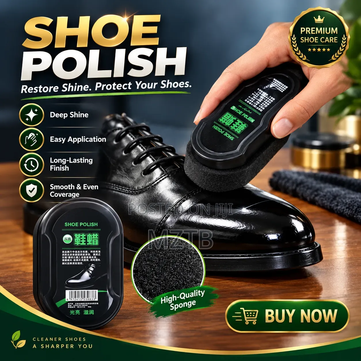Instant Shoe Polish - Neutral
