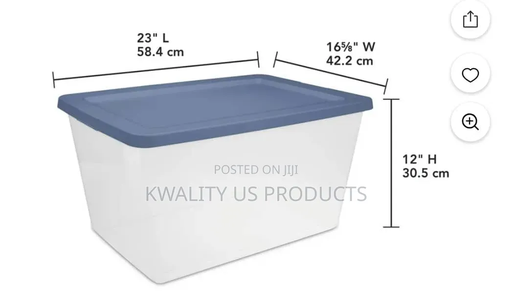 Sterilite 14-Gallon Plastic Storage Container