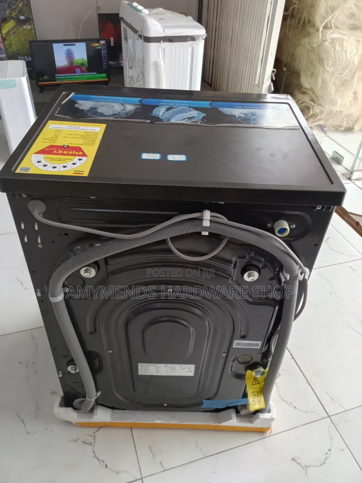 Midea Washing Machine Front Load 8,0kg, 48ltres