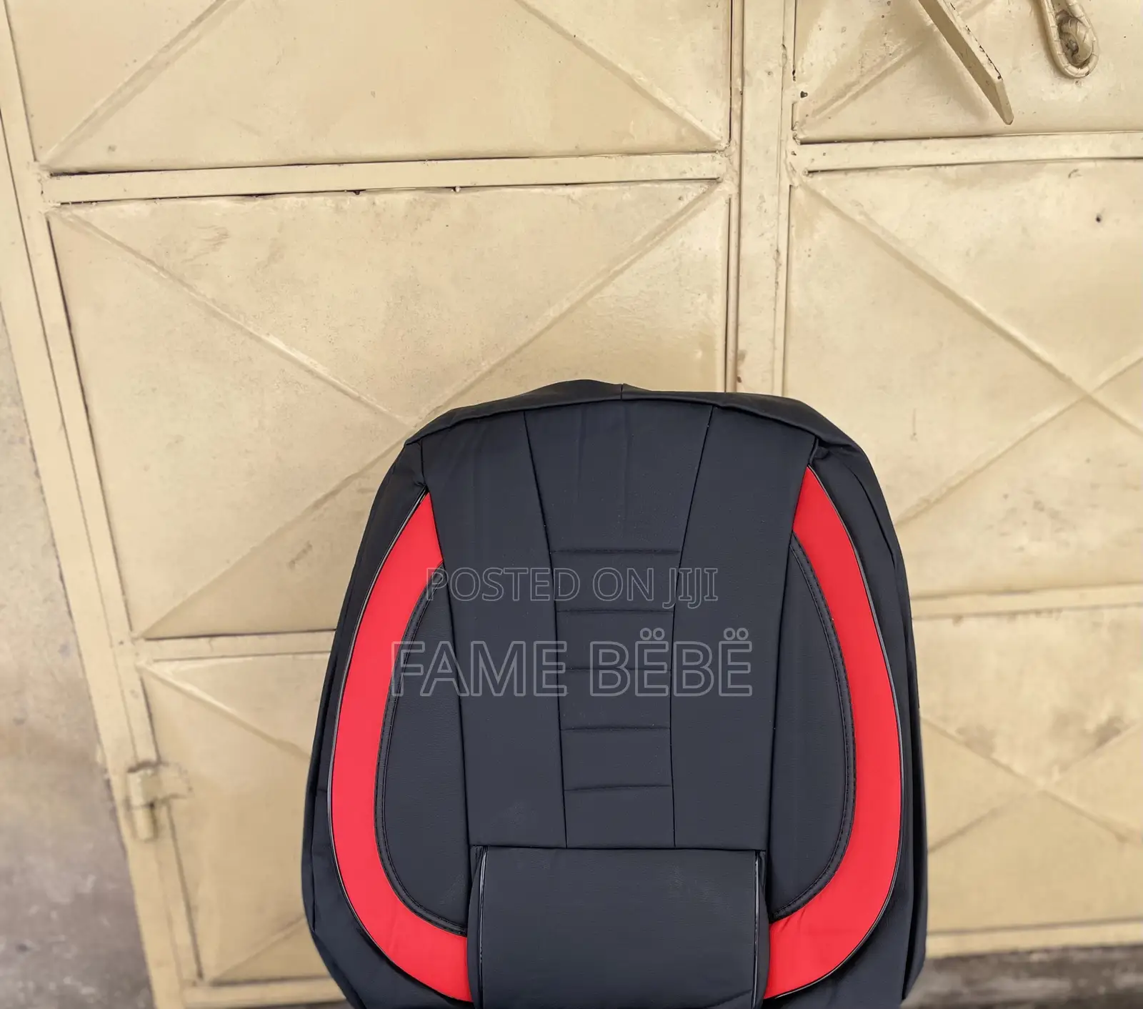 Sport Edition Seat Cover - Black & Red