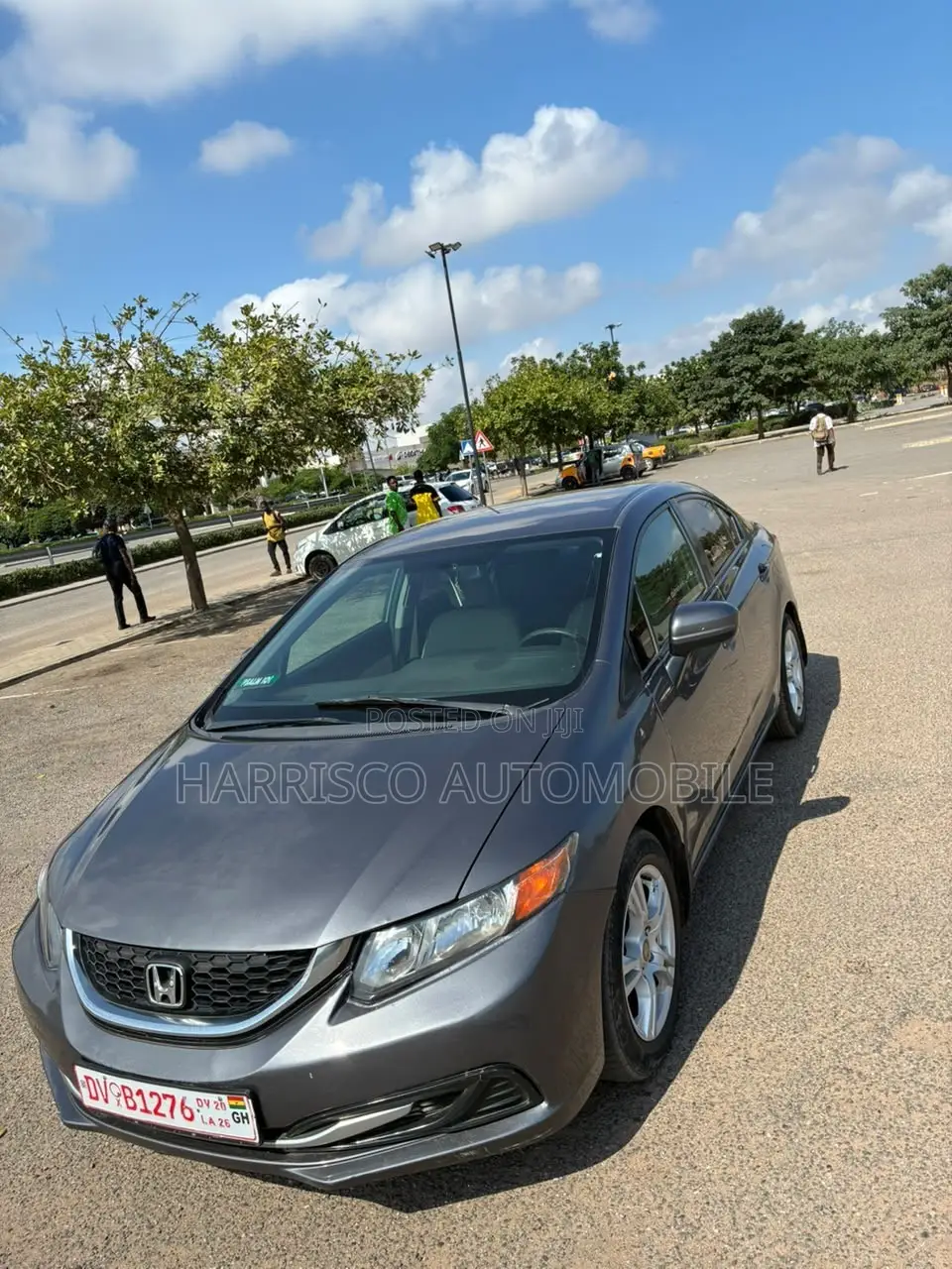Honda Civic LX 4dr Sedan (1.8L 4cyl 5M) 2015 Gray