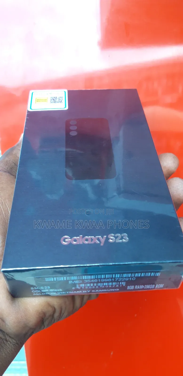New Samsung Galaxy S23 256 GB Blue