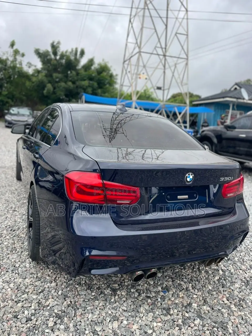 BMW 330i 2017 Matt Black