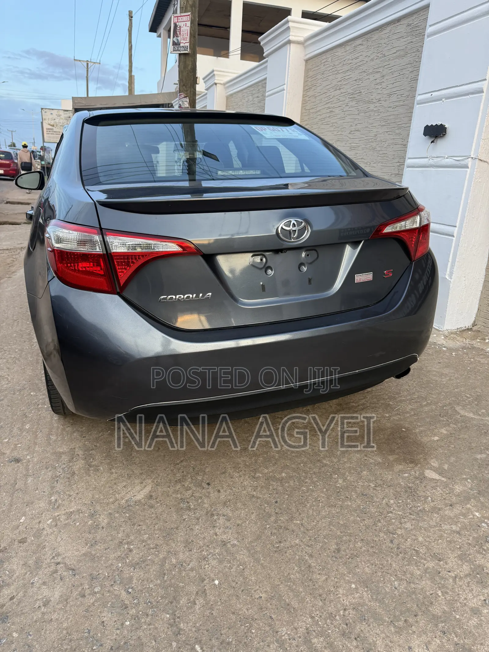 Toyota Corolla LE Eco Plus 4dr Sedan (1.8L 4cyl CVT) 2016 Gray