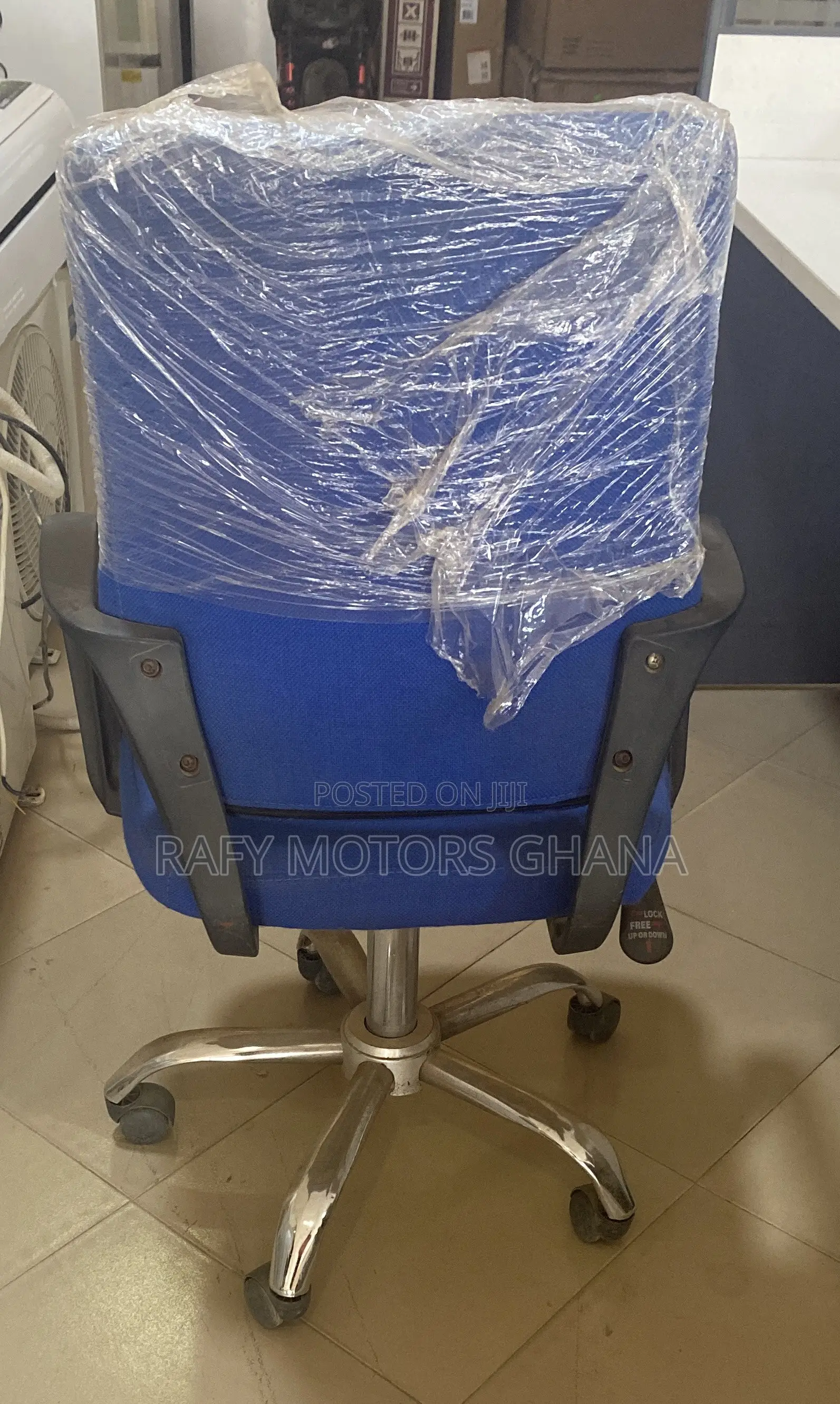Blue Office Adjustable Chair