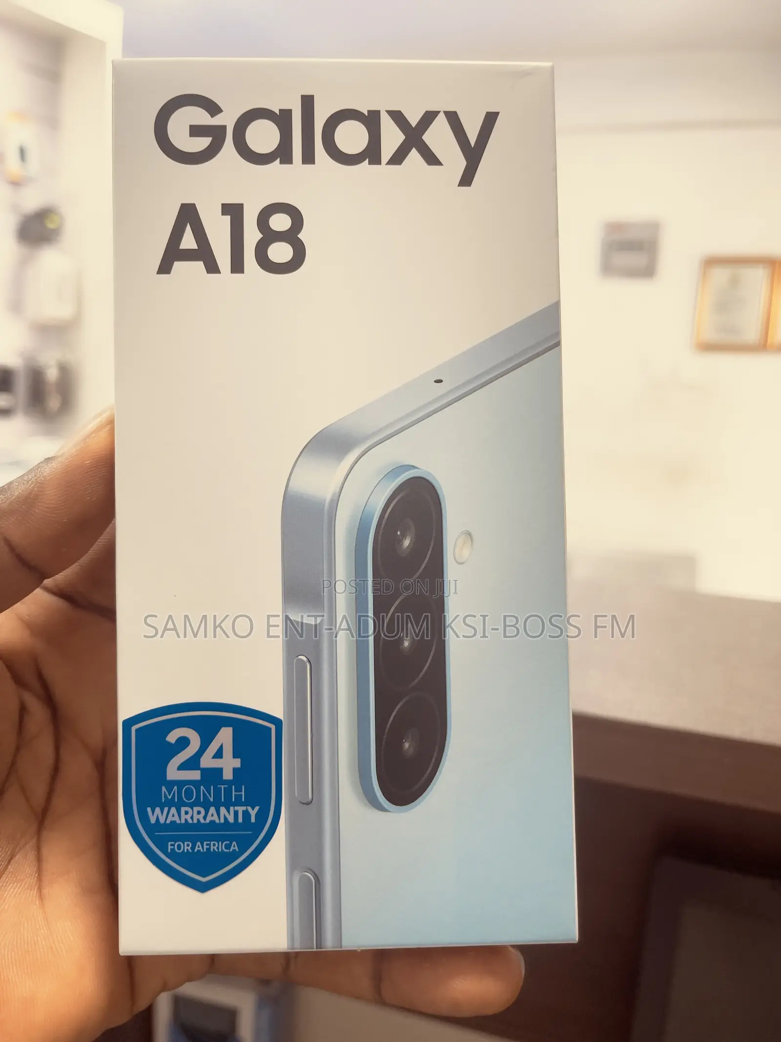 New Samsung Galaxy A18 128 GB White