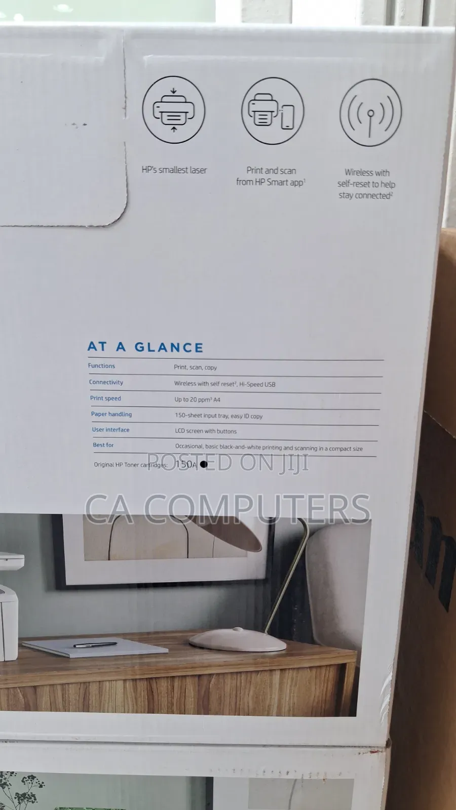HP Laserjet MFP N141w Printer