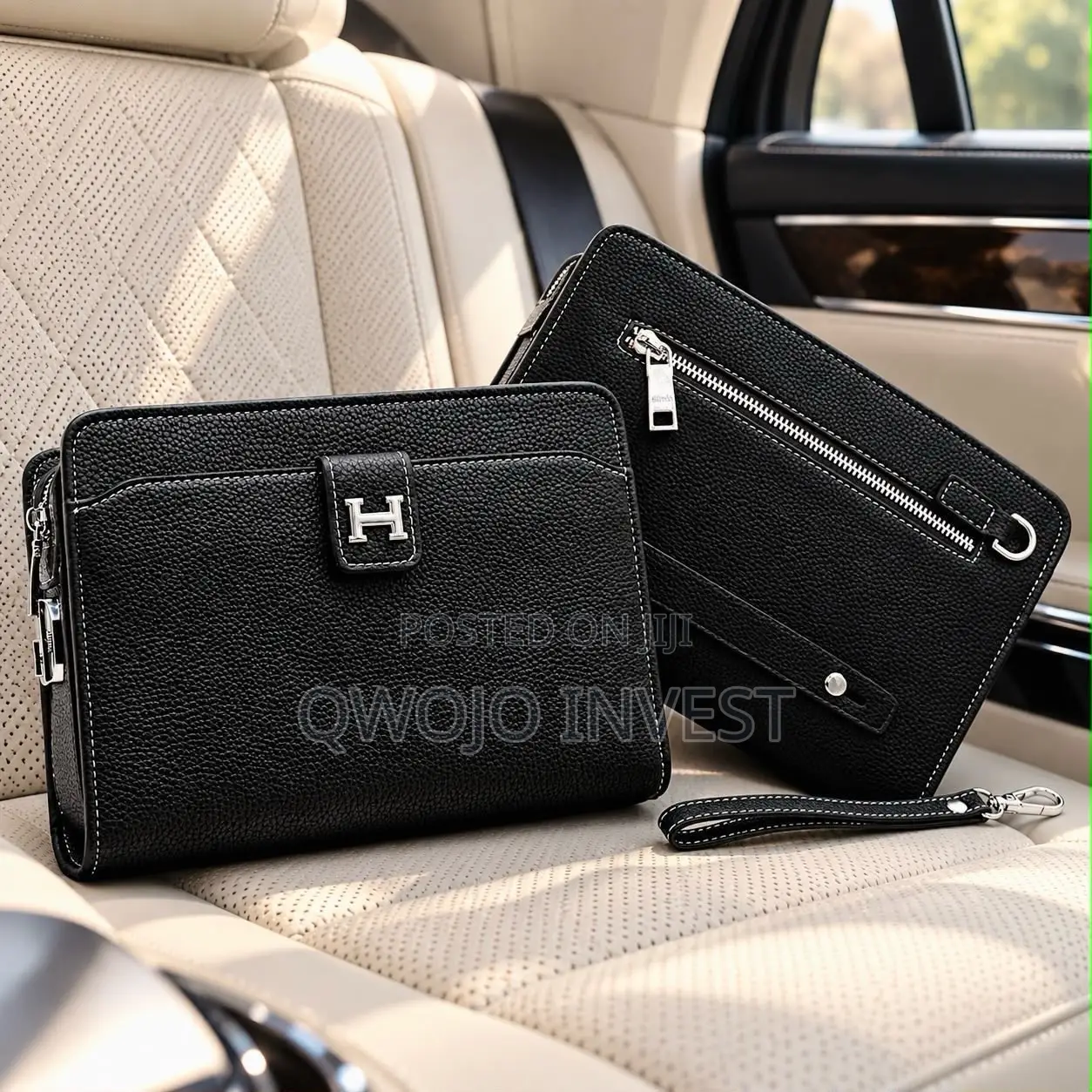 Hermes Leather Pouches