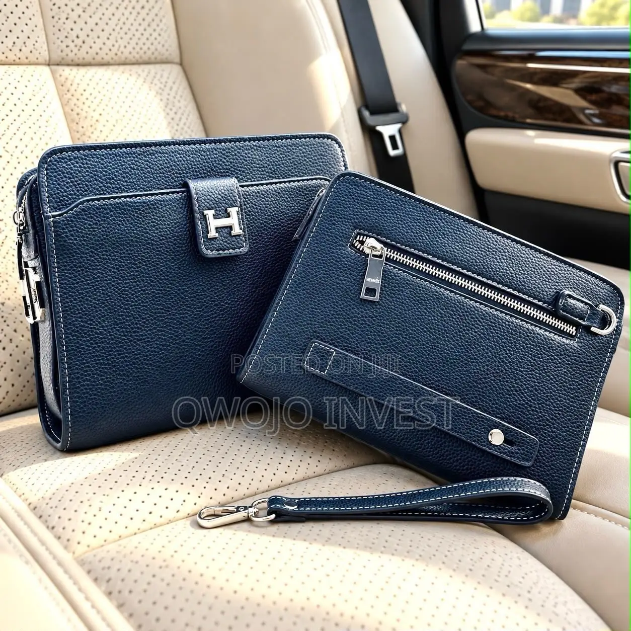 Hermes Leather Pouches
