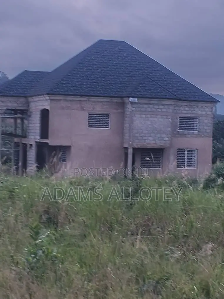 78% Completed 5 Bedroom House on 2 Plots for Sale at Nsawam-Aburi Road