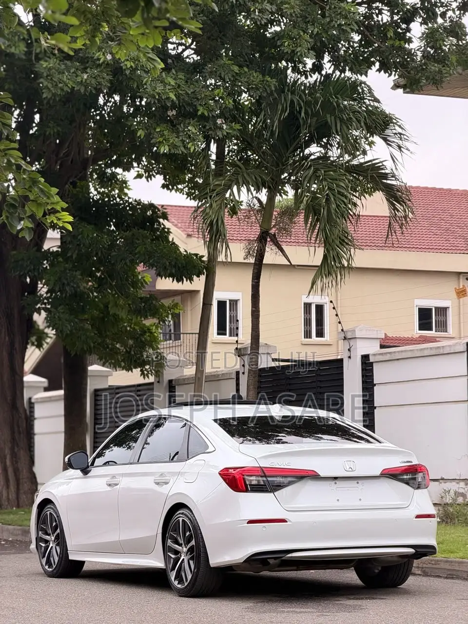 Honda Civic Touring CVT 2024 White