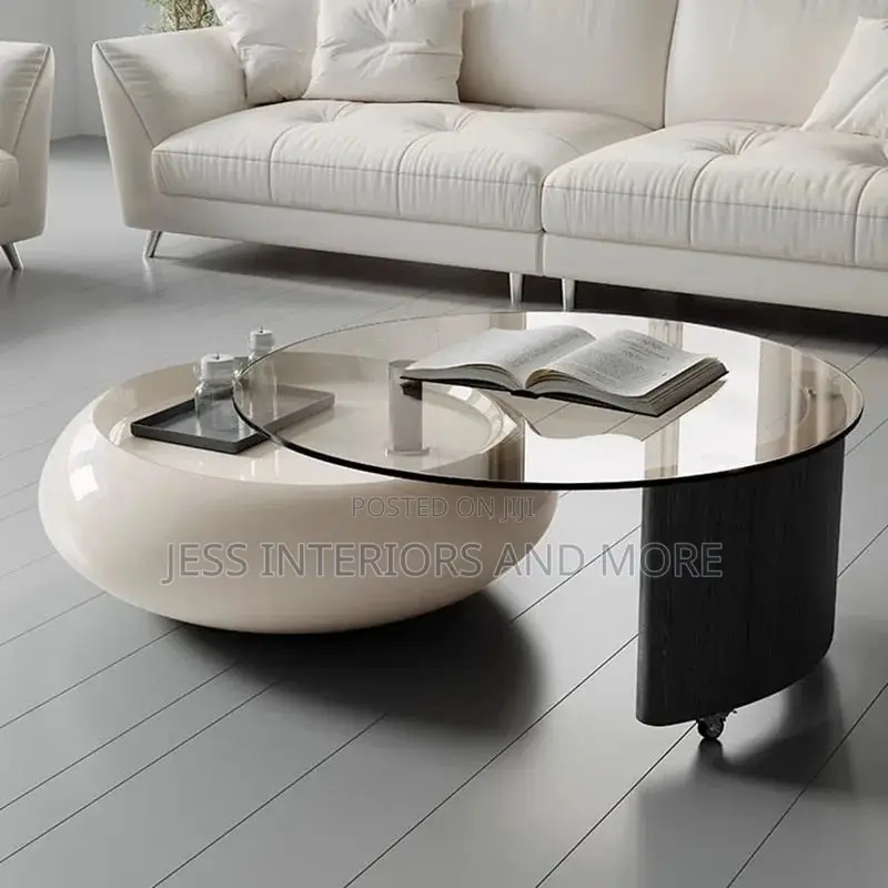 Center Table (Sculptural Pebble)