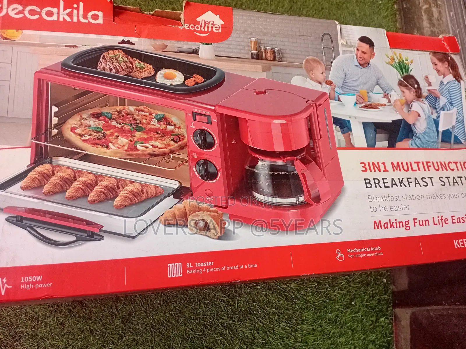 Easier Life 9L Breakfast Station Multifunction Breakfast Maker
