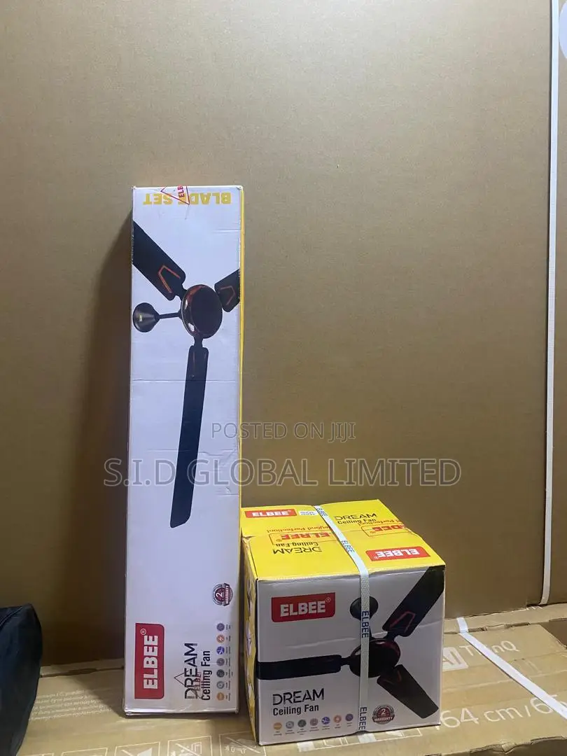 Elbee Dream Ceiling Fan -3 Blades -All Color S Available