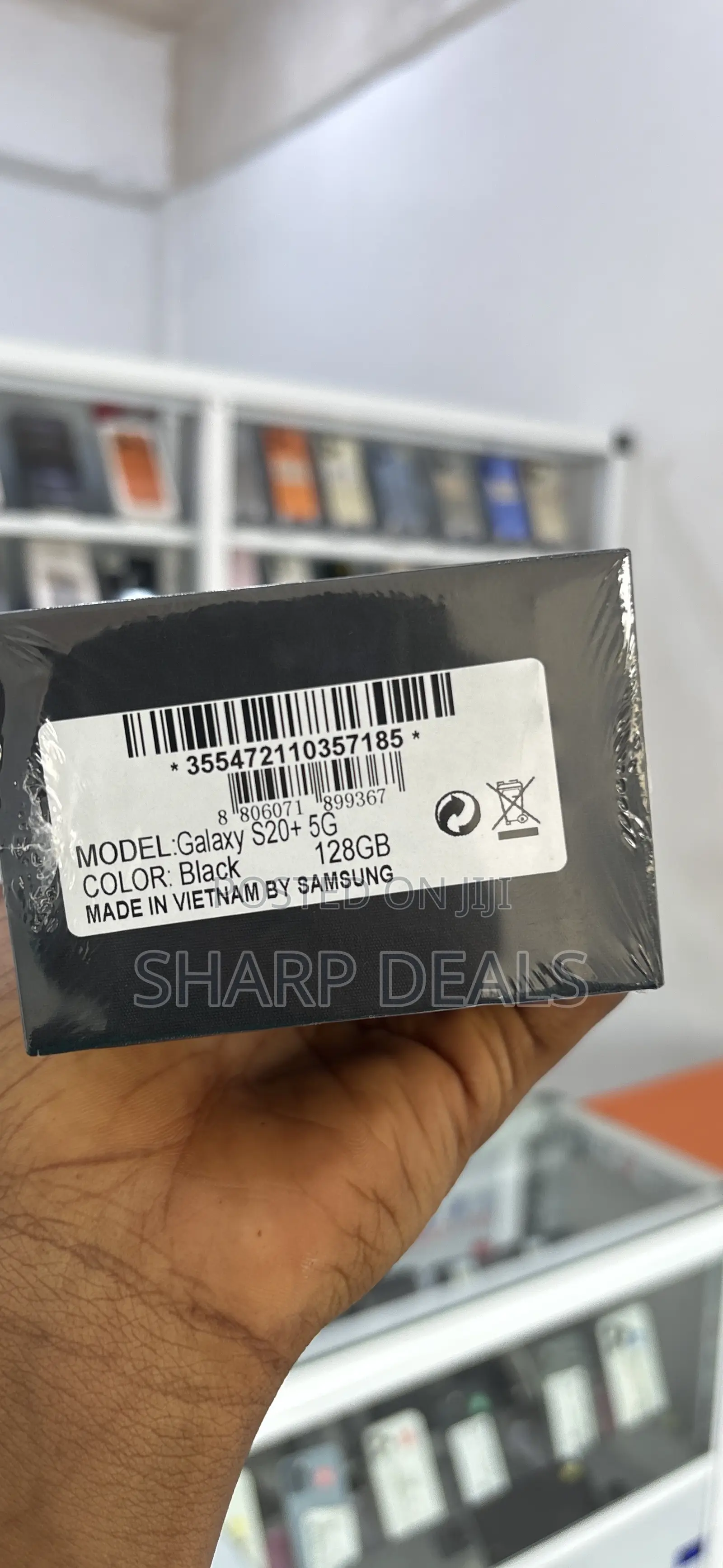 New Samsung Galaxy S20+ 5G 128 GB Black