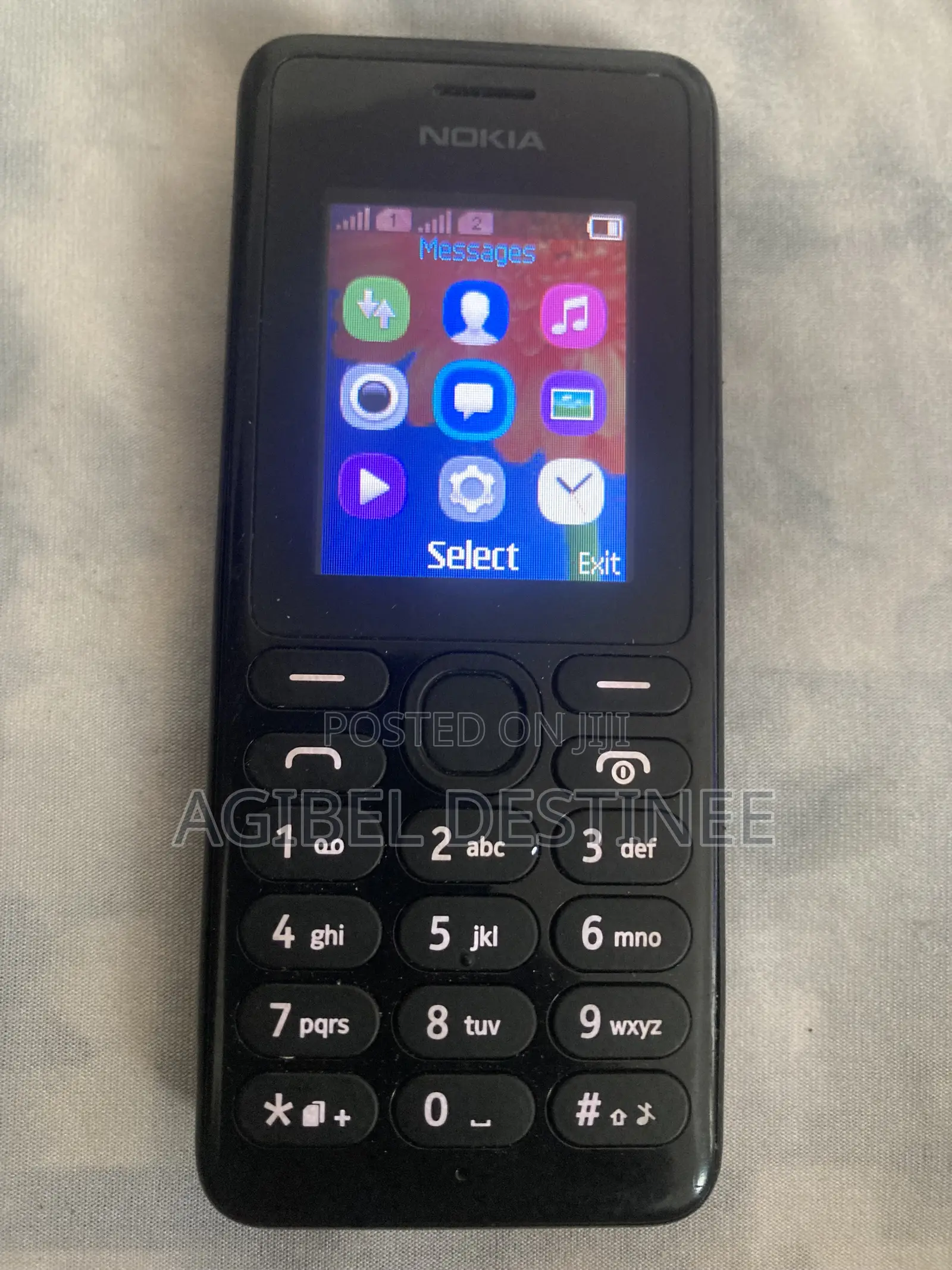 Nokia 108 Dual SIM Black