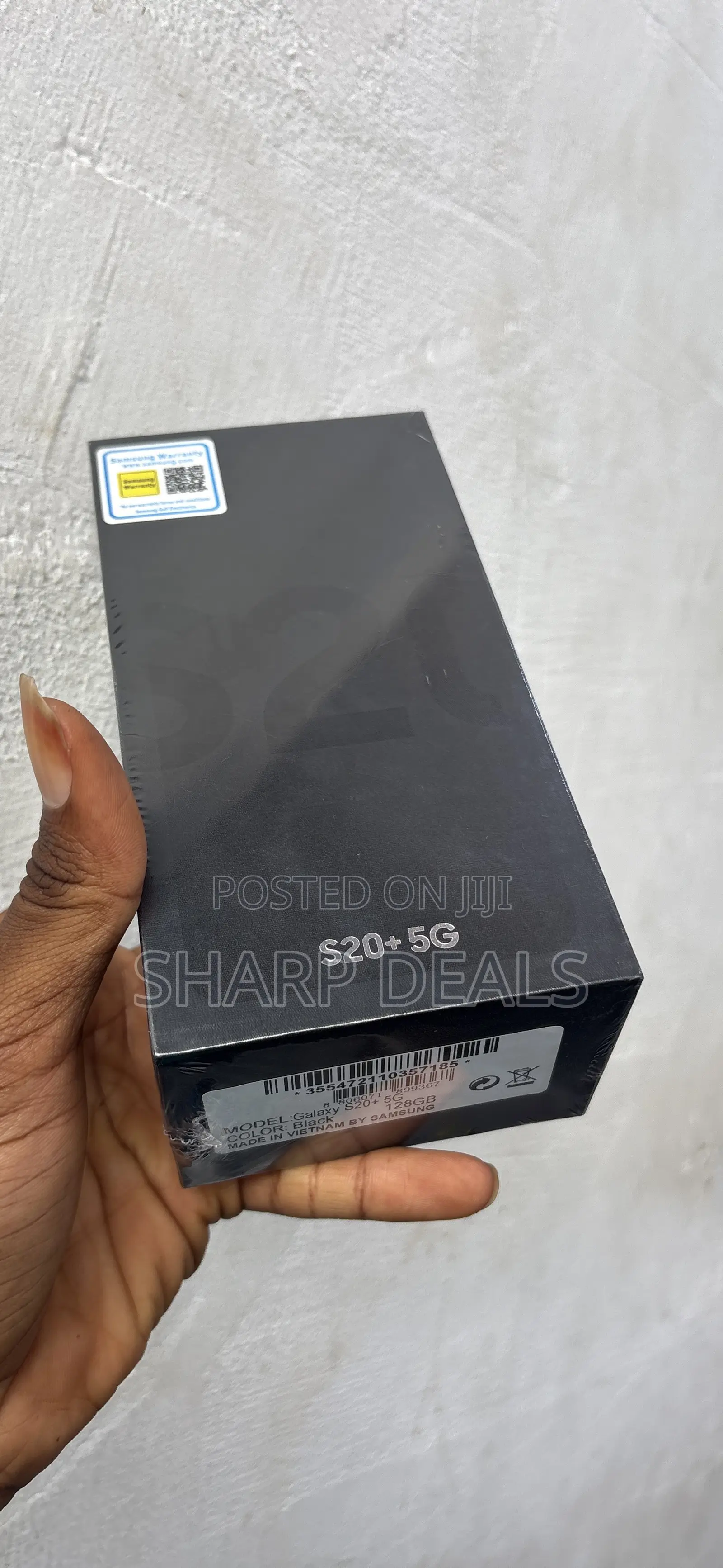 New Samsung Galaxy S20+ 5G 128 GB Black