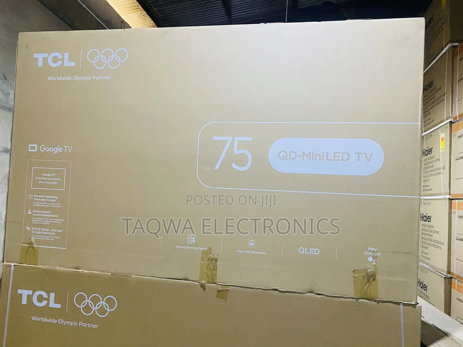 Elegant TCL 75 Inch QLED Mini LED TV