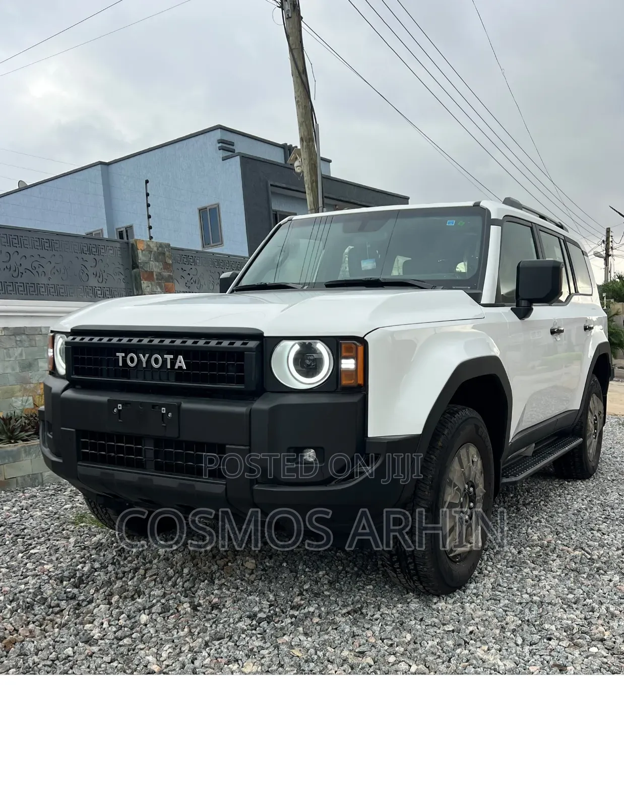 New Toyota Land Cruiser Prado 2026 White