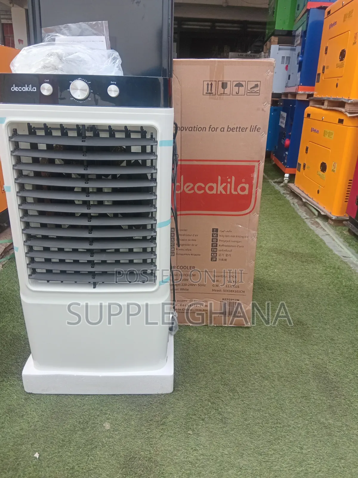 Decakila Air Cooler – Modern Design, Strong Cooling & Energy Saving