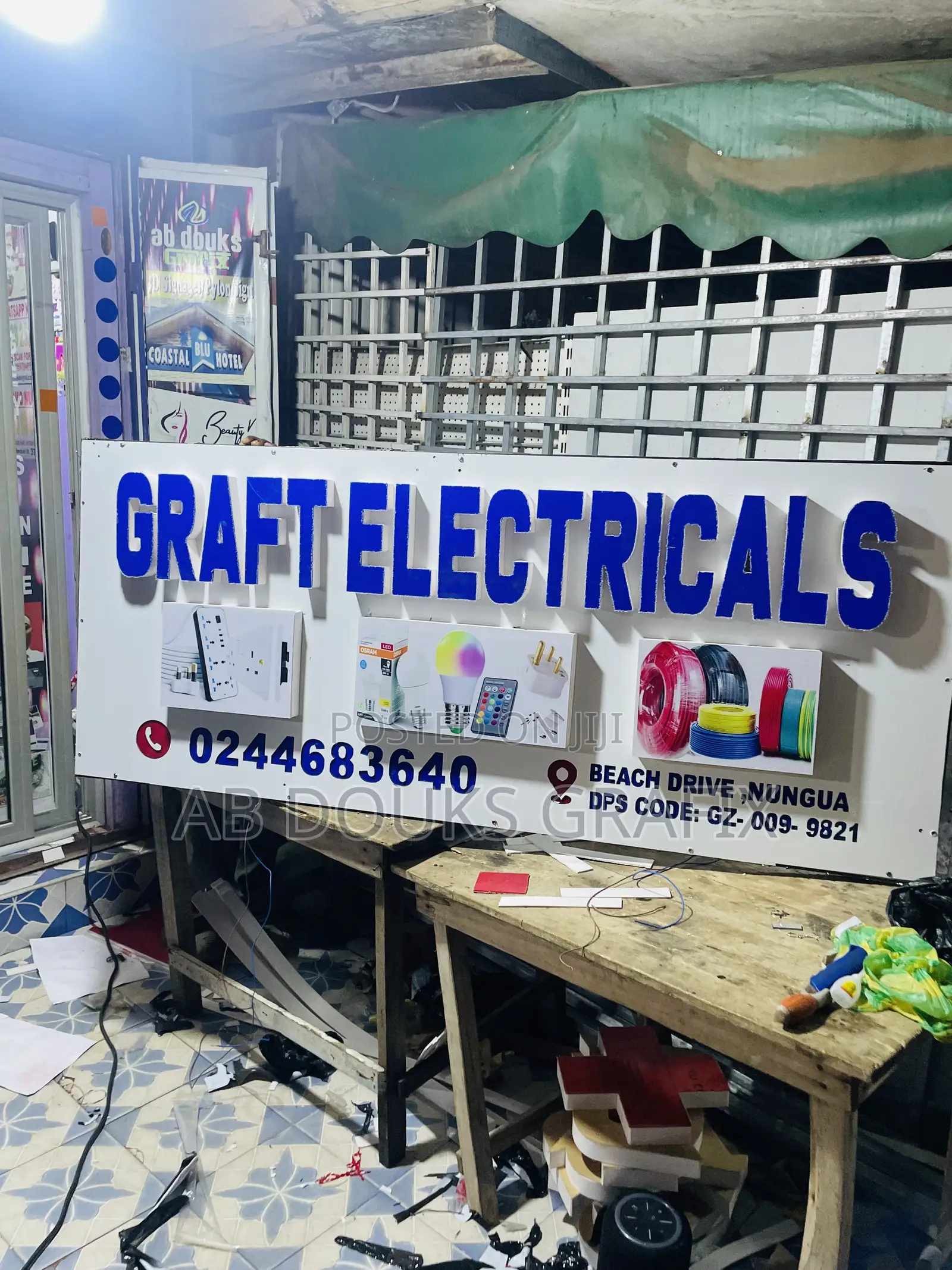 Light 3D Signage.