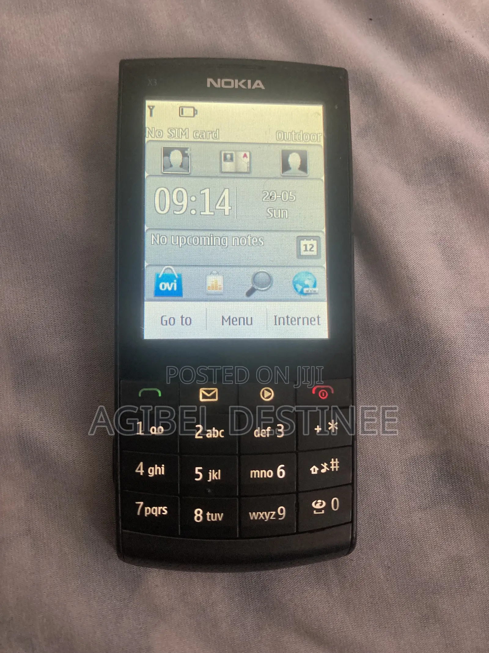 Nokia X3-02 Touch and Type Black