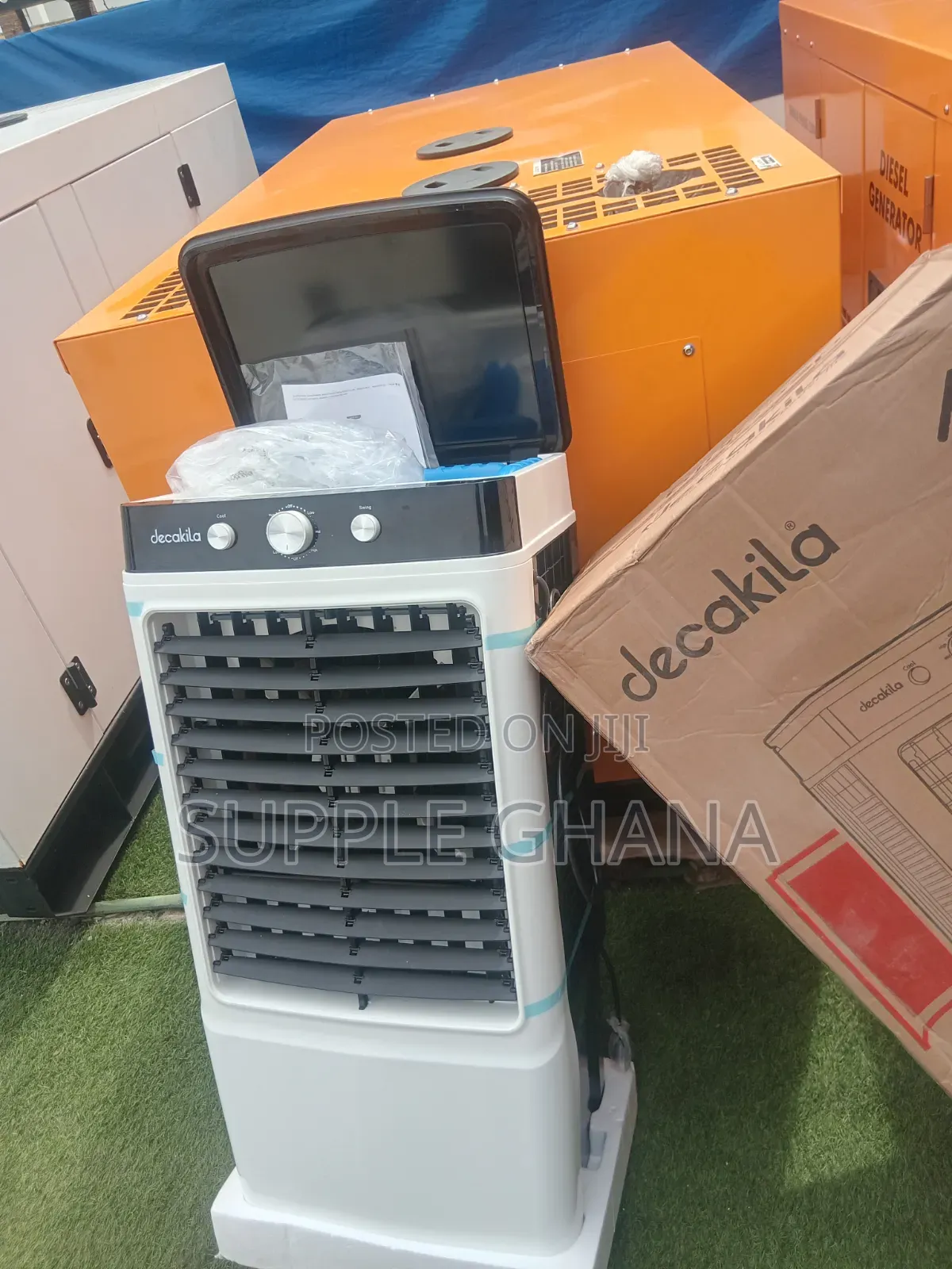 Decakila Air Cooler KEFC012W – Reliable Cooling With Premium Finish