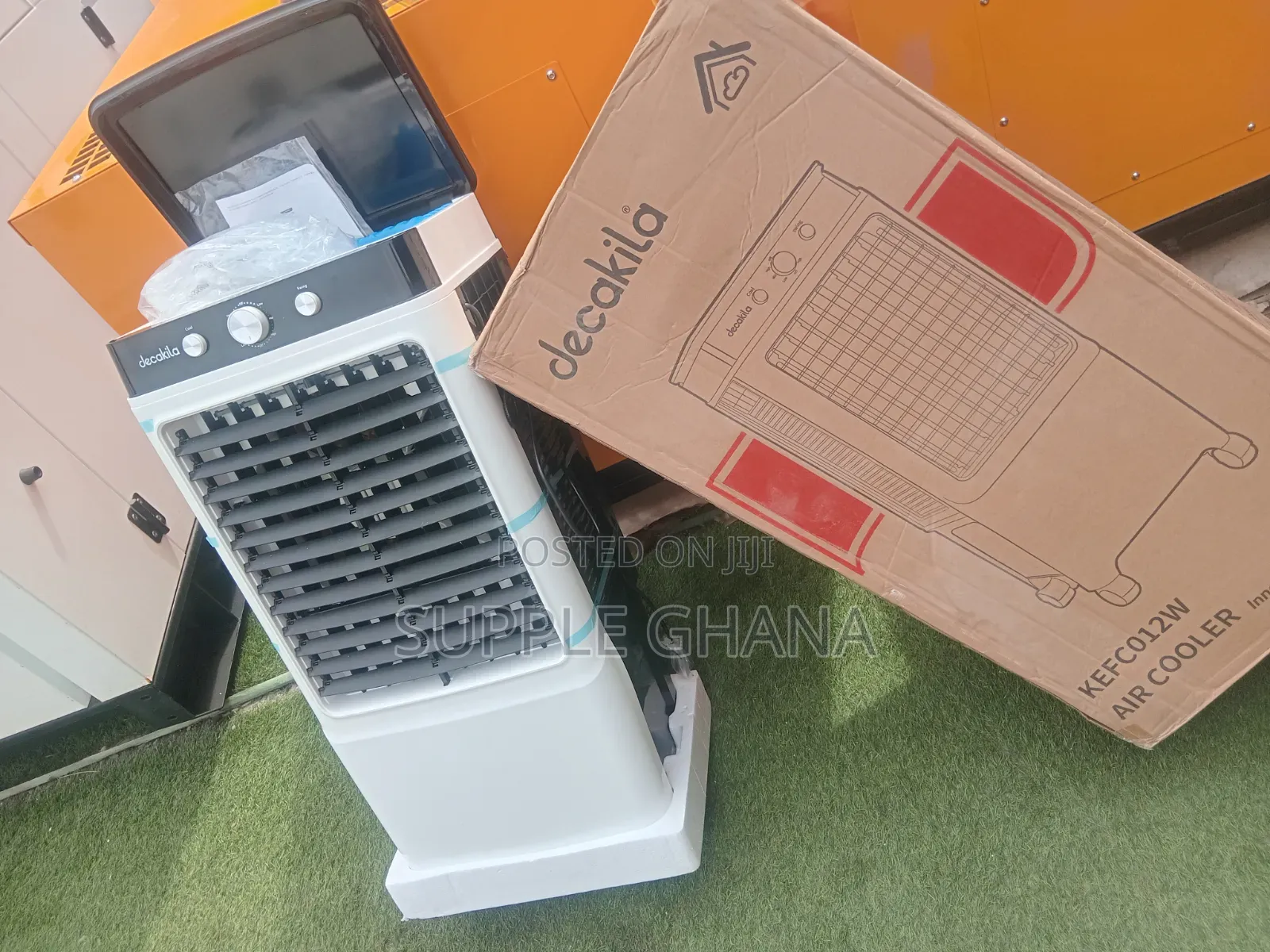 Decakila Air Cooler KEFC012W – Reliable Cooling With Premium Finish