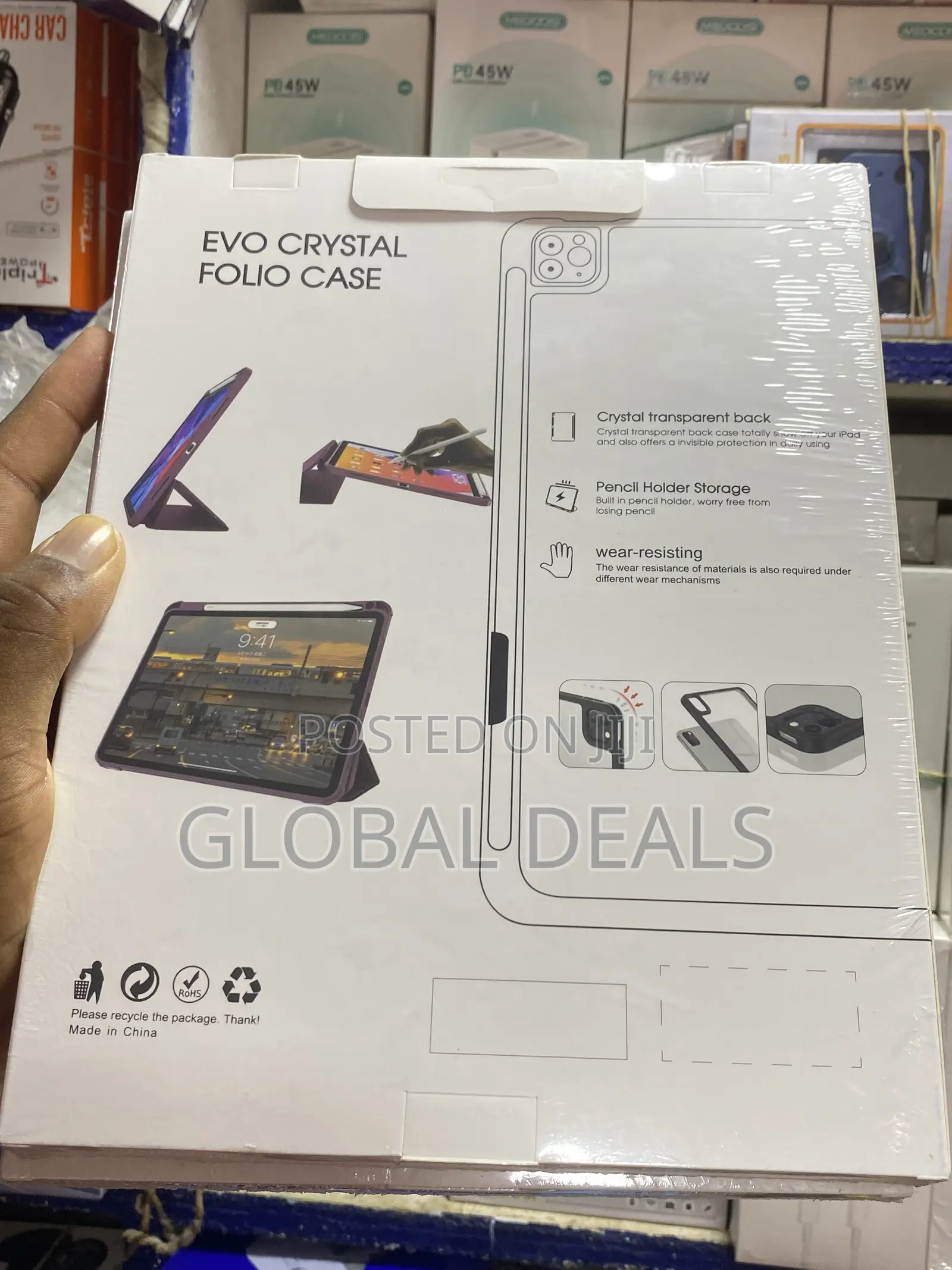 Apple iPad A16 Transparent Cover