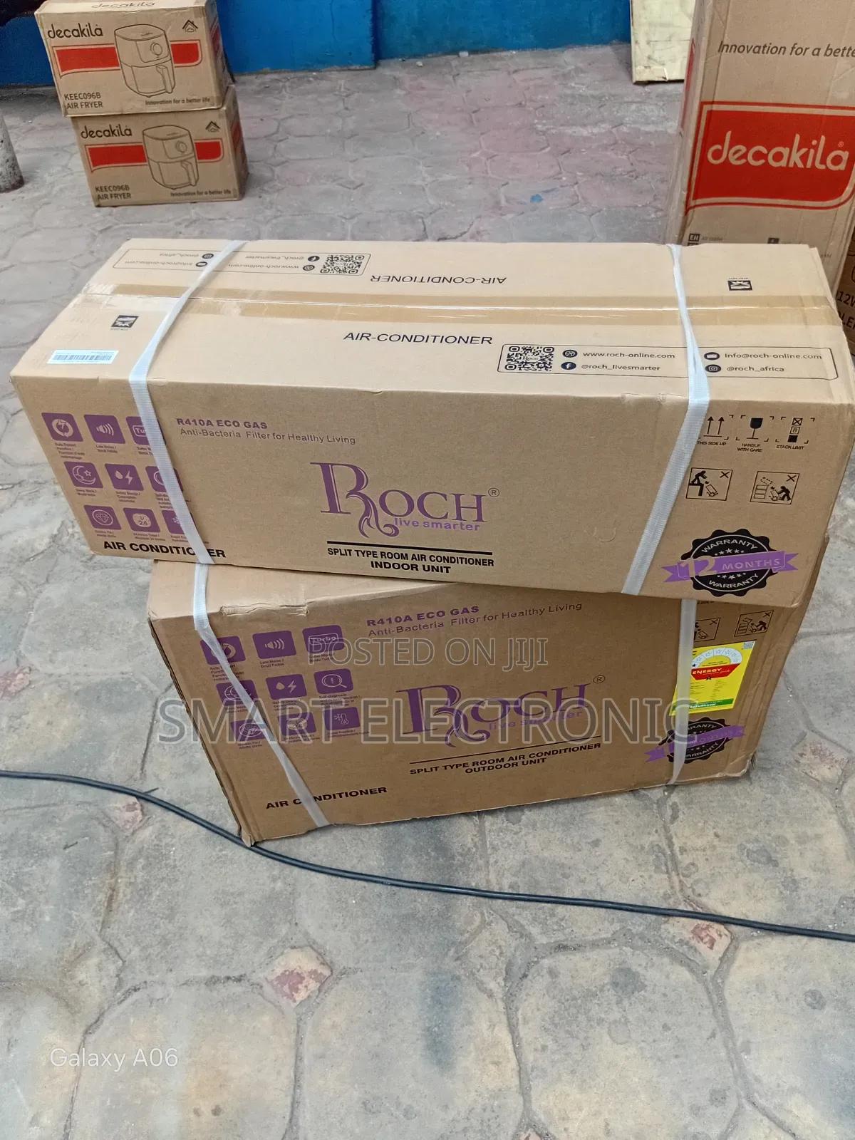 Roch Air Conditioner- Fast Cool, Low Light Bill