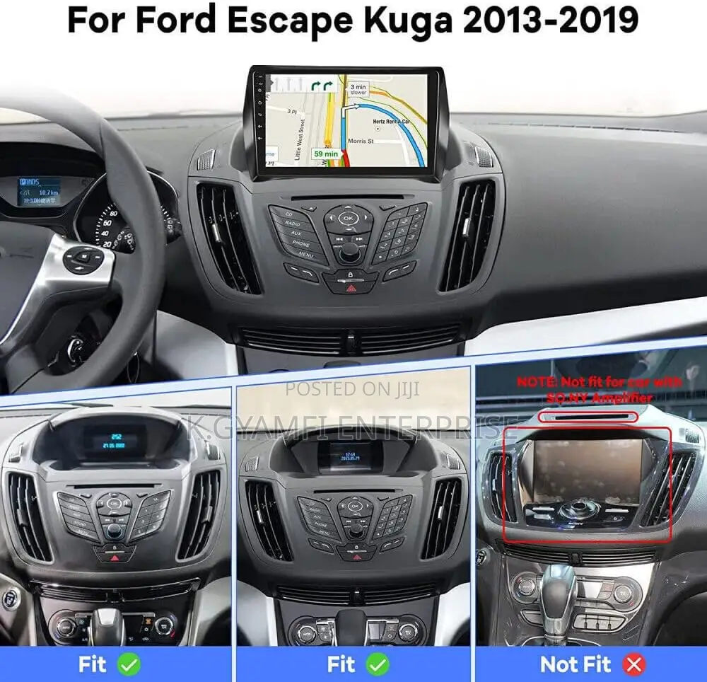 Quality Android Car Tape for Ford Escape 2013 to 2015