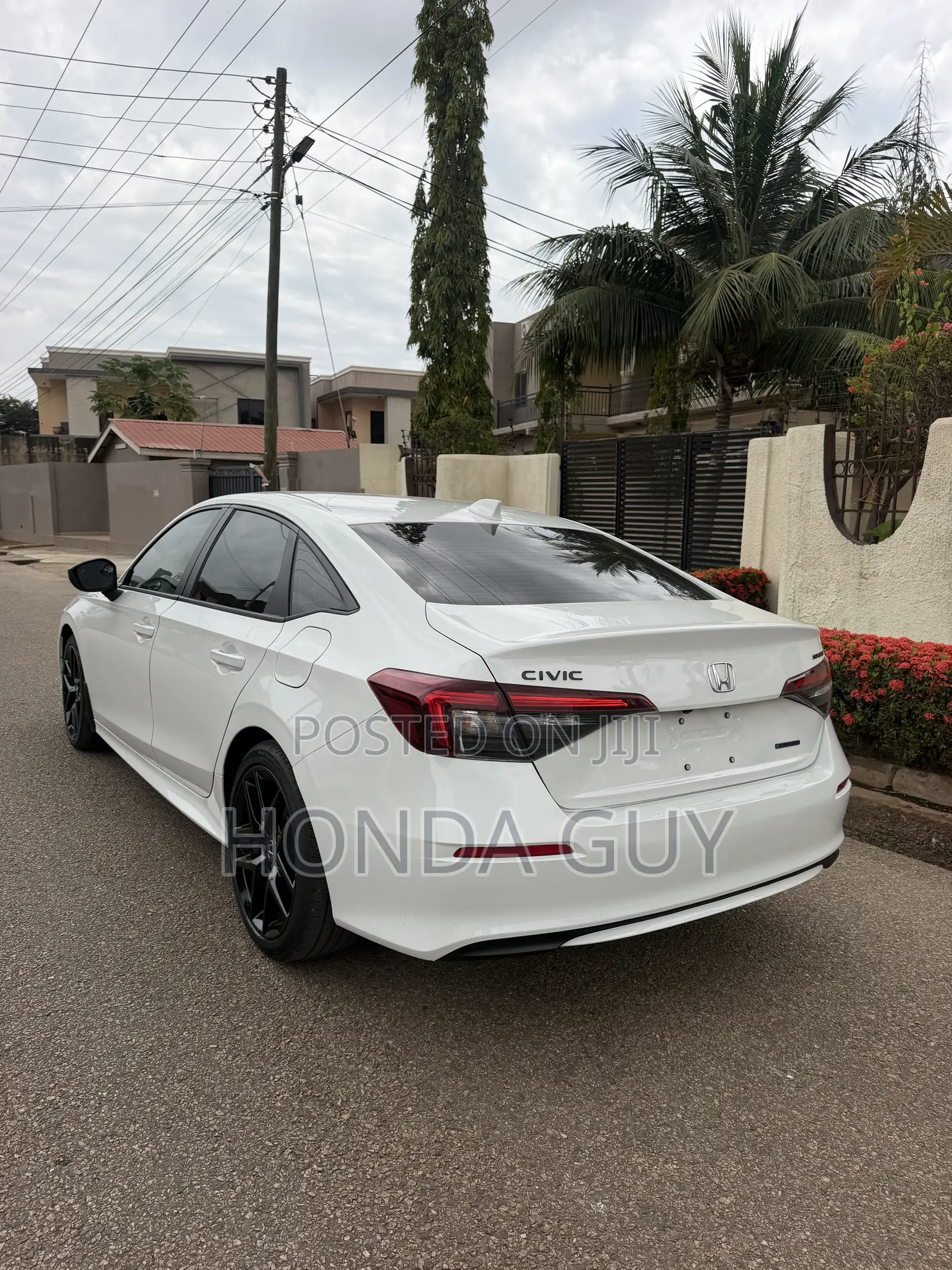 Honda Civic Sport Hybrid Sedan 2026 White
