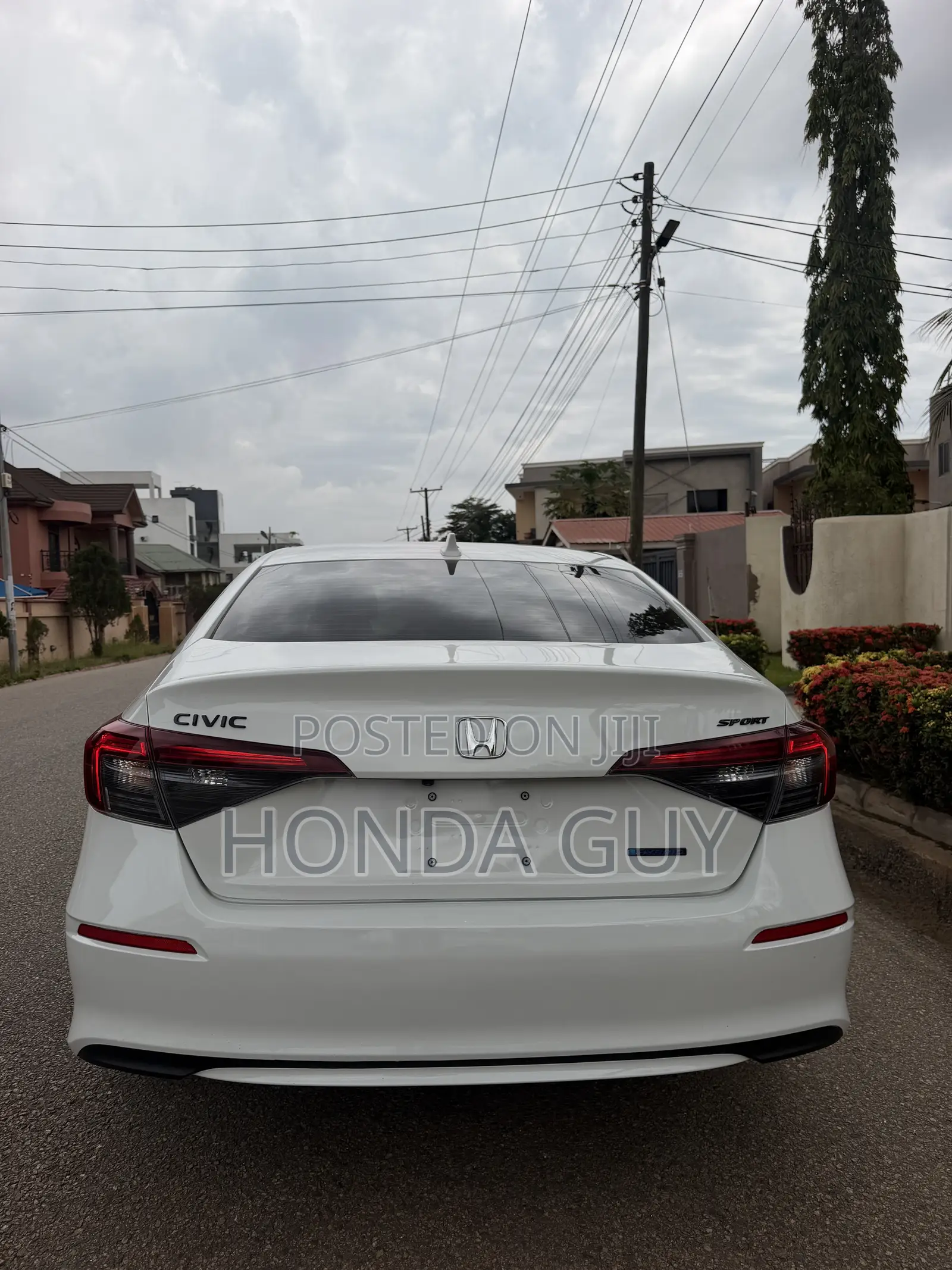 Honda Civic Sport Hybrid Sedan 2026 White