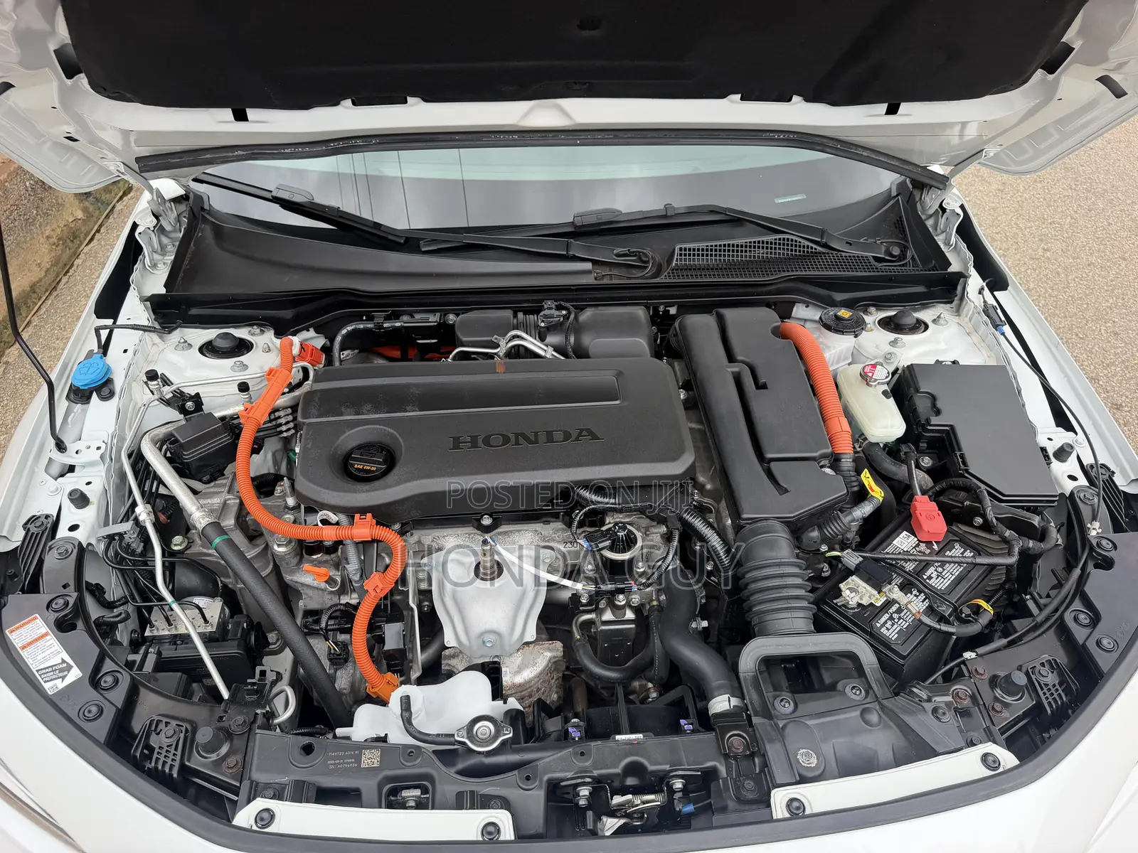 Honda Civic Sport Hybrid Sedan 2026 White